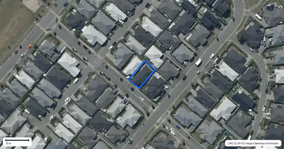 Property context map for 9 Robalan Close, Halswell, Christchurch