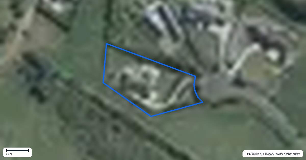 Property context map for 23 Oak Valley Road, Dairy Flat