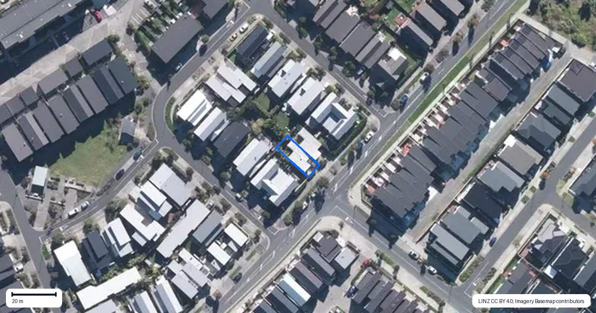 Property context map for 198 Clark Road, Hobsonville, Auckland