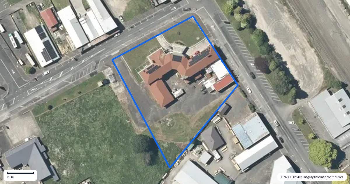 Property context map for 79 Princes Street, Putaruru