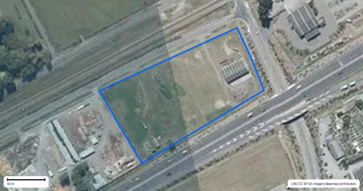 Property context map for 15 Manion Road, Rolleston