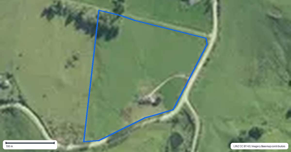 Property context map for 470 Oruawharo Road, Oruawharo, Wellsford