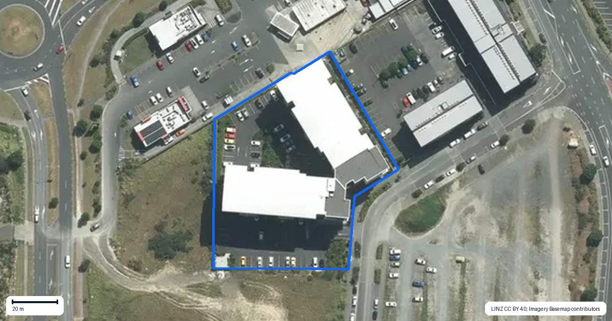 Property context map for 308/3 Kaipiho Lane, Albany, Auckland