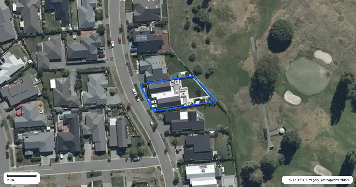 Property context map for 48 Ruapani Street, Marshland, Christchurch