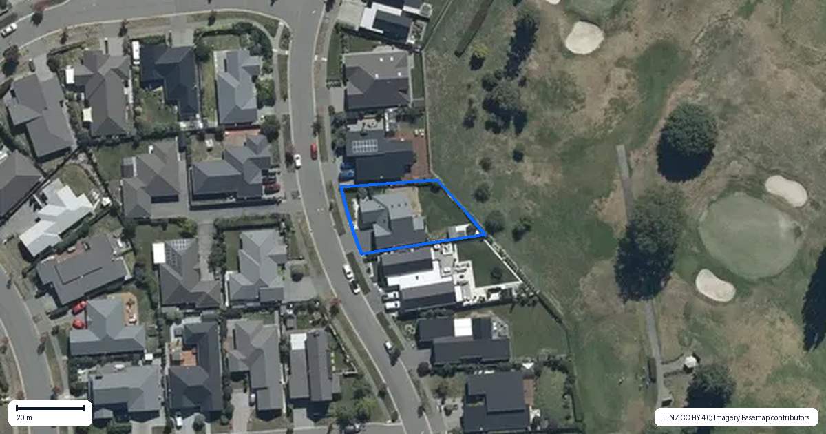Property context map for 50 Ruapani Street, Marshland, Christchurch