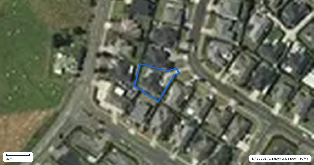 Property context map for 66 Westmuir Crescent, Pokeno