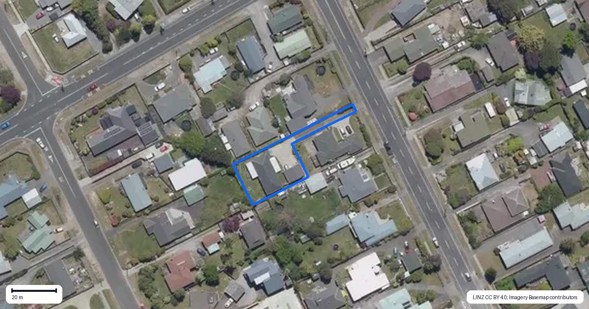 Property context map for 5A Tamatea Road, Taupo