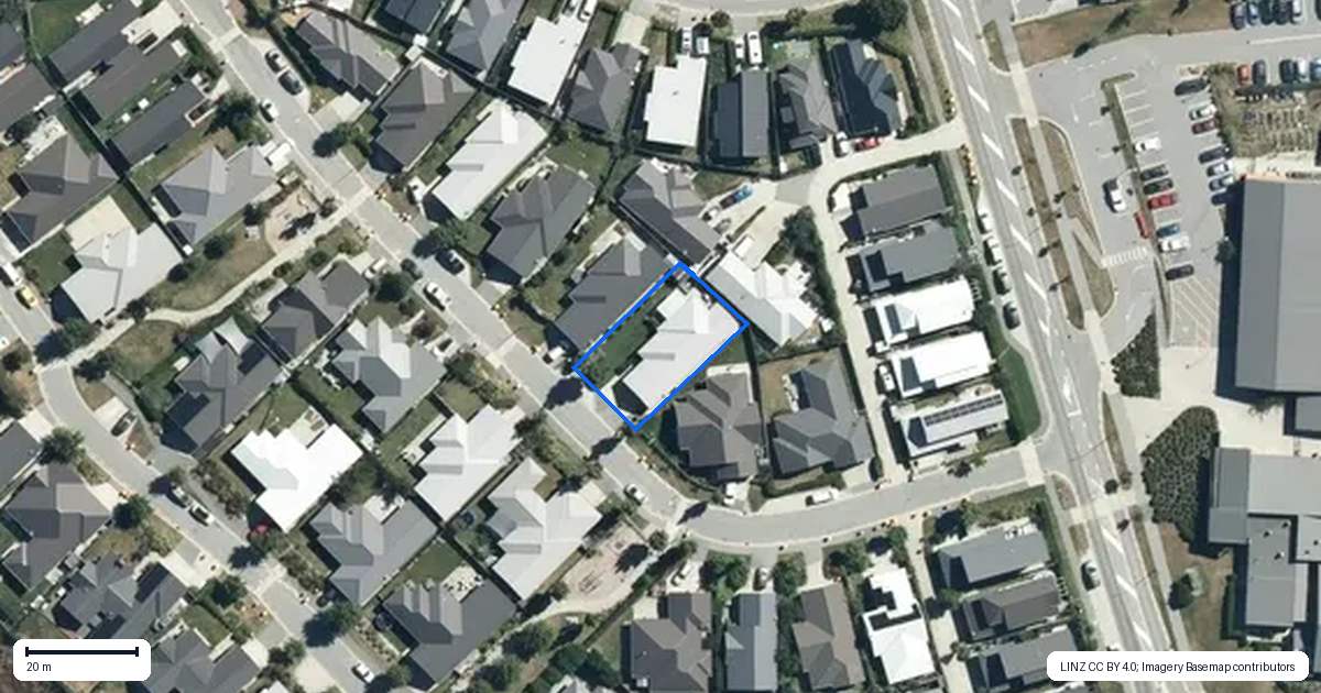 Property context map for 8 Coventry Crescent, Lower Shotover, Queenstown