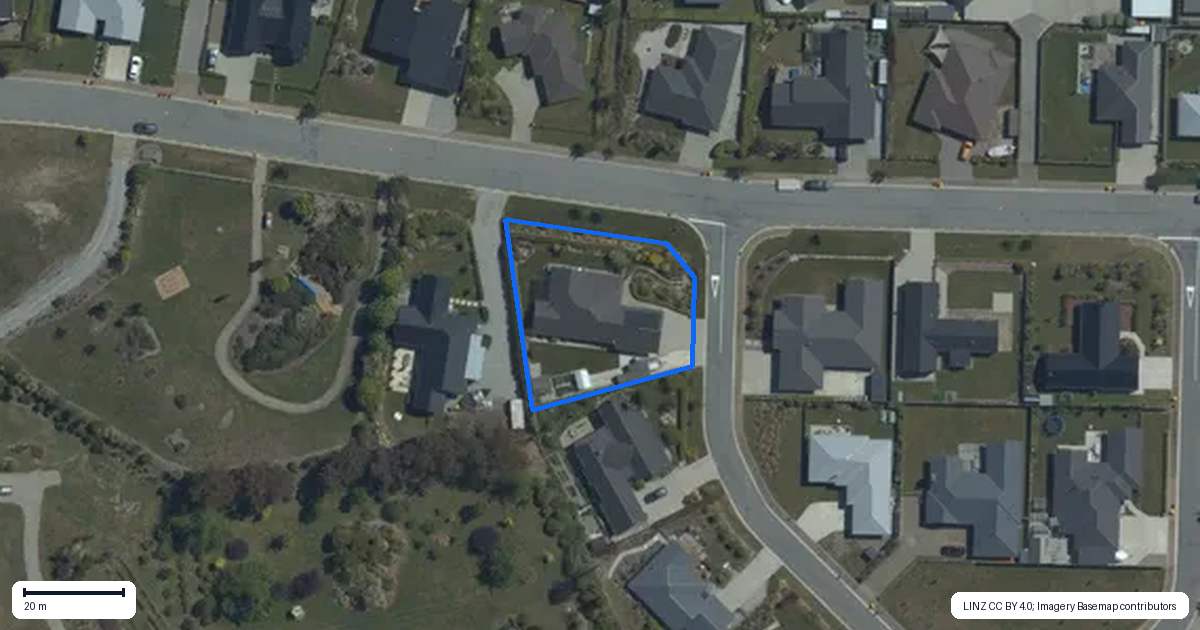 Property context map for 2 Turnbull Crescent, Wanaka