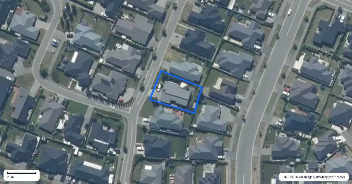 Property context map for 9 Sunline Avenue, Lincoln