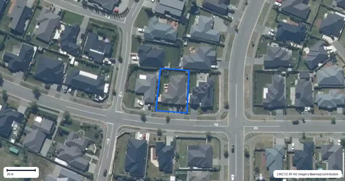 Property context map for 27 Craig Thompson Drive, Lincoln