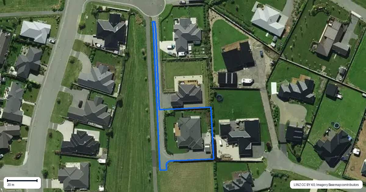 Property context map for 2/2 Loe Place, Amberley