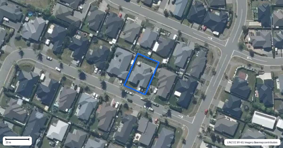 Property context map for 69 Cassidy Avenue, Lincoln