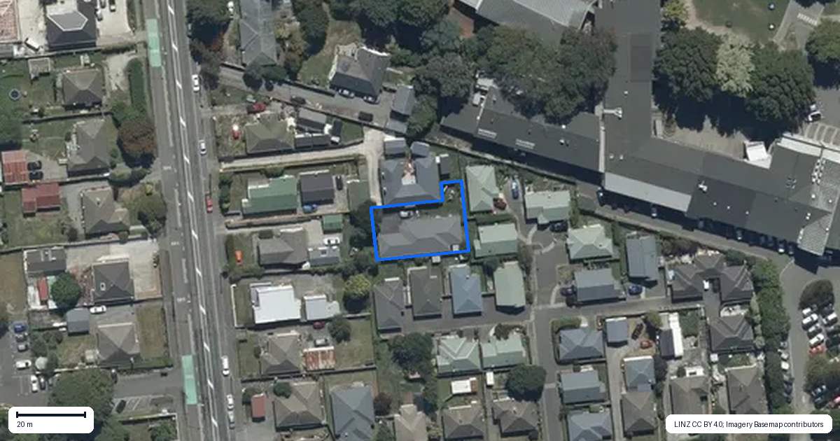 Property context map for 93 Hansons Lane, Upper Riccarton, Christchurch
