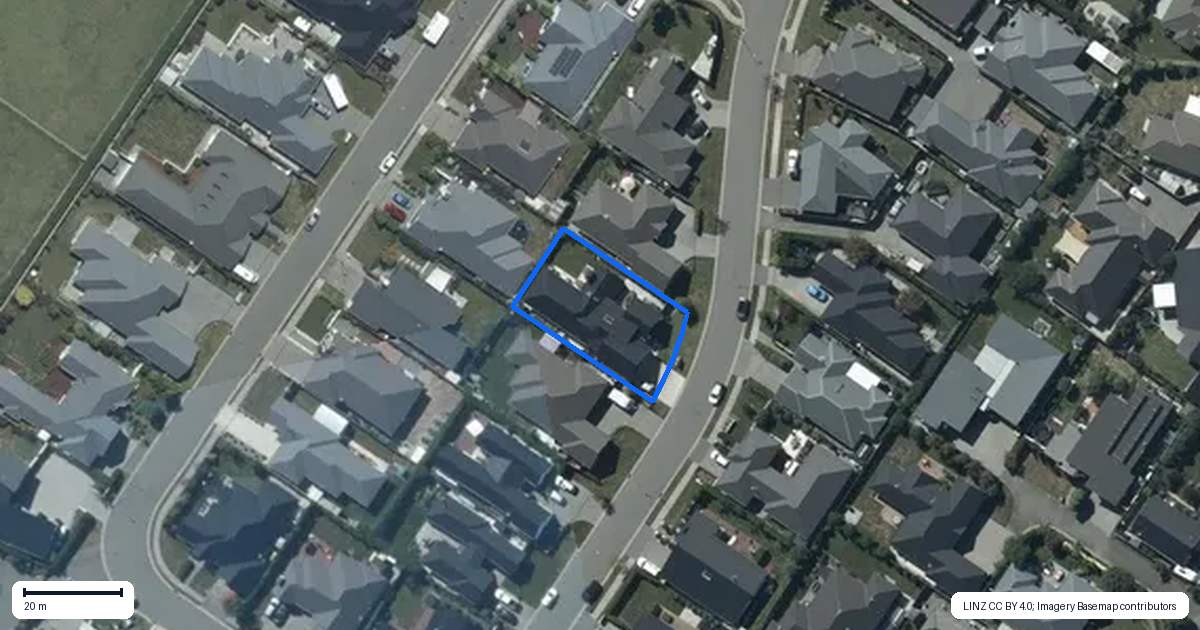 Property context map for 12 Oakley Drive, Prebbleton
