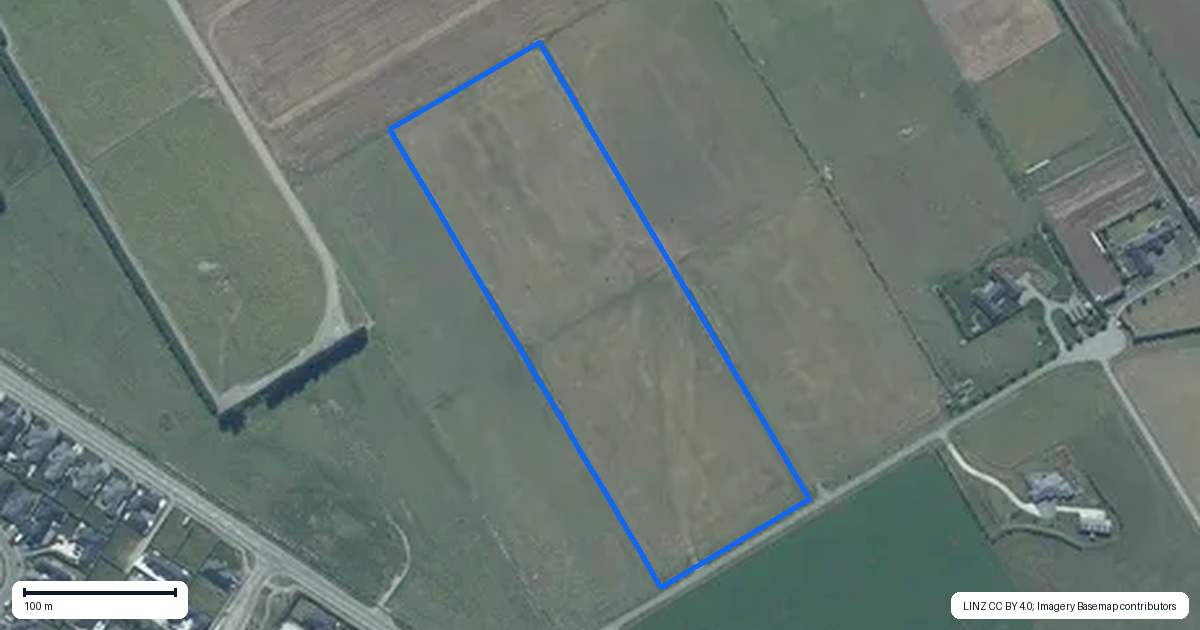 Property context map for 15 Nobeline Drive, Rolleston