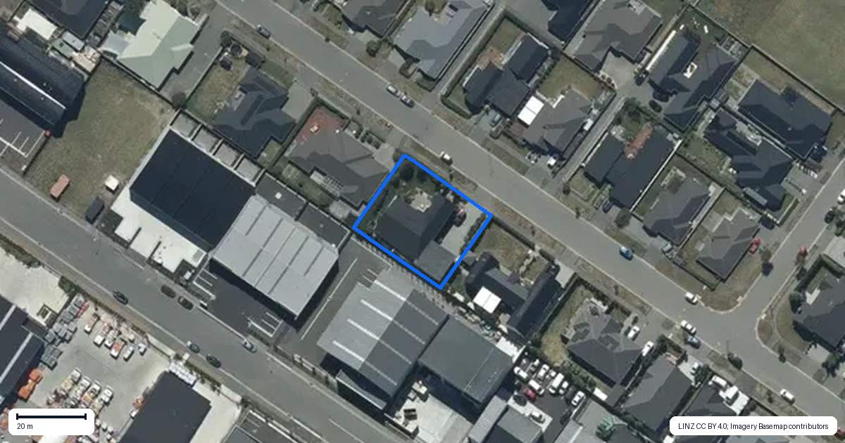 Property context map for 10 Little Gem Road, Hornby, Christchurch