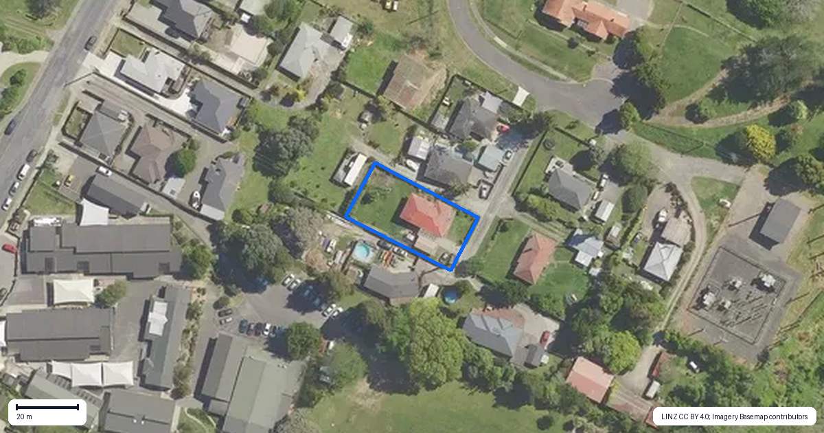 Property context map for 14A Lenihan Drive, Te Puke