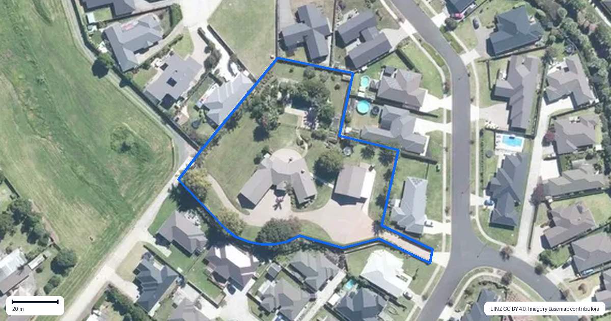 Property context map for 55 Kingseat Road, Patumahoe, Pukekohe