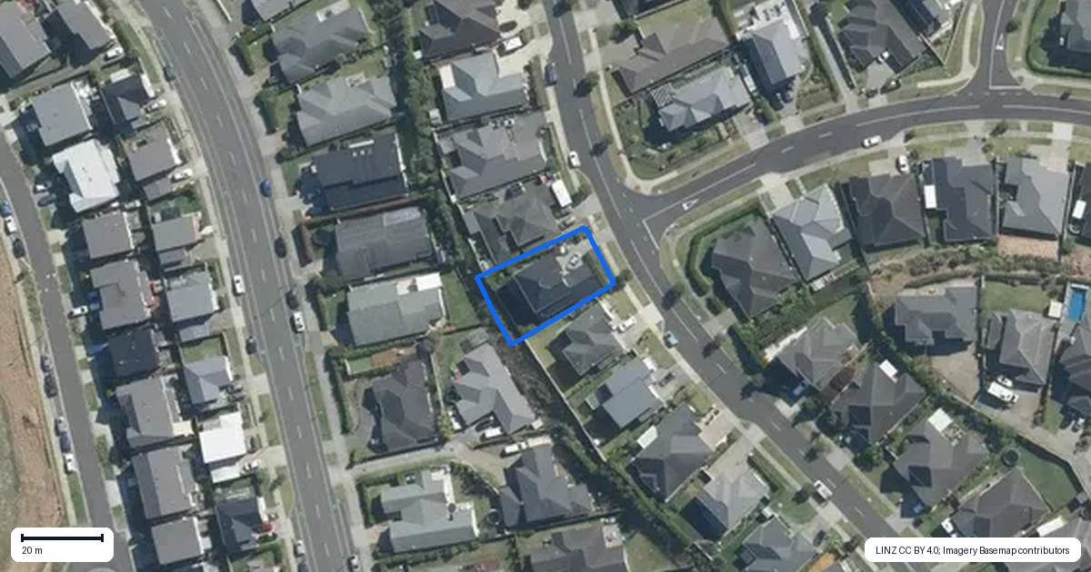 Property context map for 16 Kingfisher Road, Silverdale