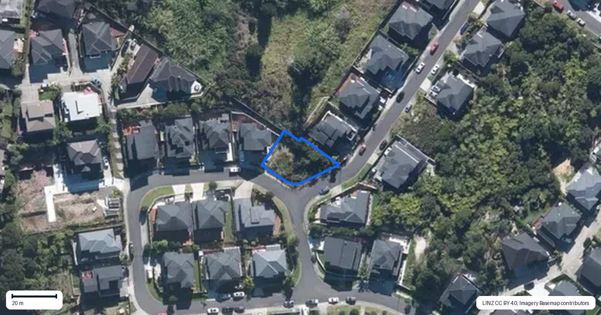 Property context map for 40 Brickworks Bay Road, Hobsonville, Auckland