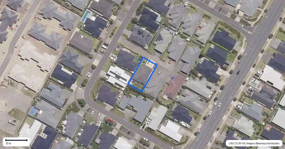 Property context map for 2 Cecilia Place, Papamoa Beach, Papamoa