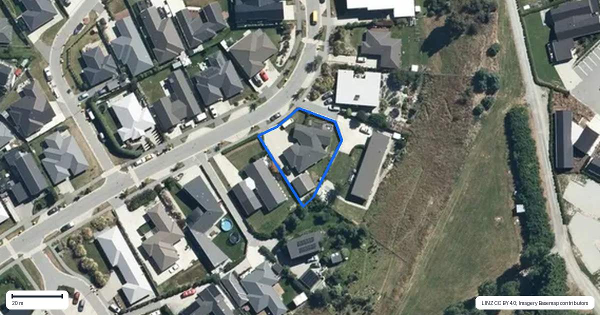 Property context map for 70 Risinghurst Terrace, Lower Shotover, Queenstown