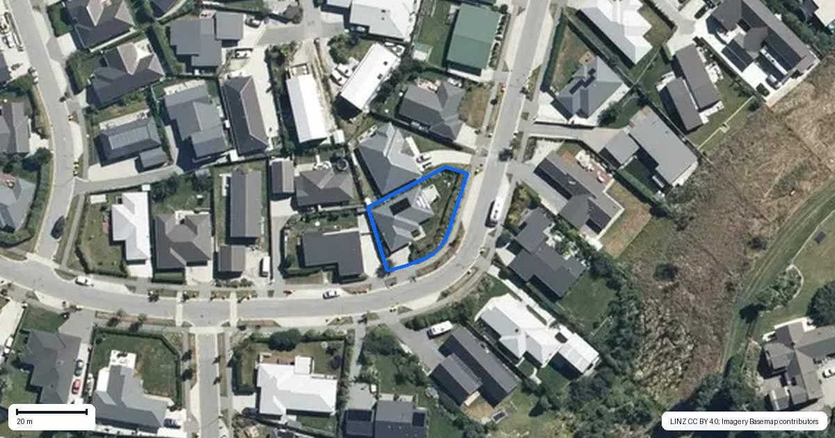 Property context map for 41 Risinghurst Terrace, Lower Shotover, Queenstown