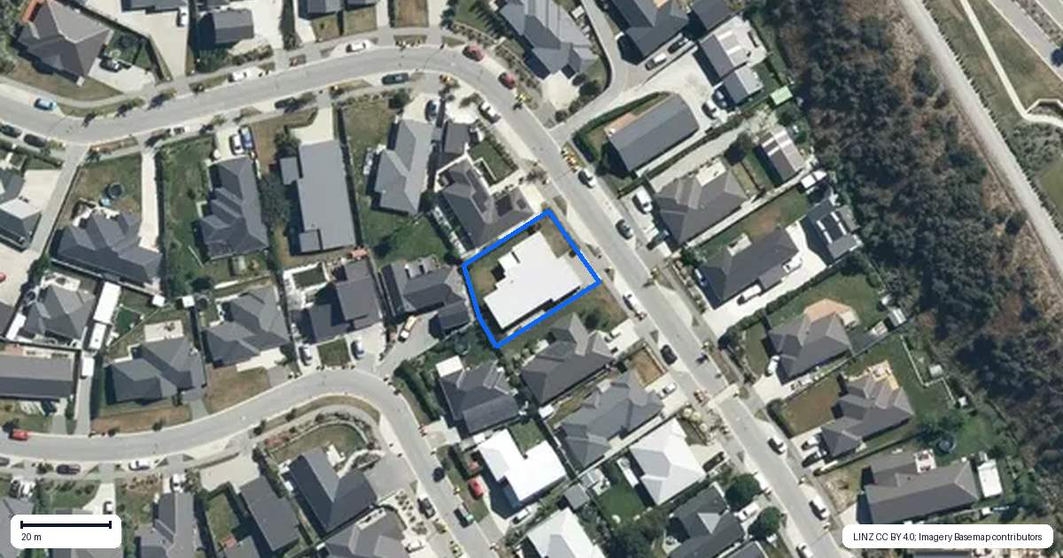 Property context map for 85 Risinghurst Terrace, Lower Shotover, Queenstown
