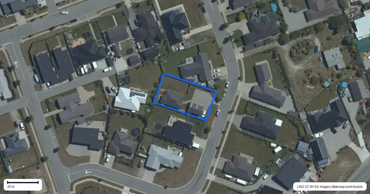 Property context map for 14 Finch Street, Albert Town, Wanaka