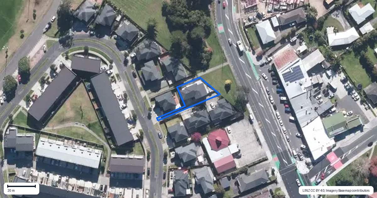 Property context map for 41 Bordeaux Parade, Te Atatu South, Auckland