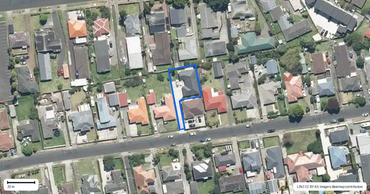 Property context map for 24A Glen Avenue, Papatoetoe, Auckland