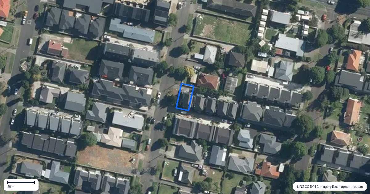 Property context map for 10E Holland Avenue, Point England, Auckland
