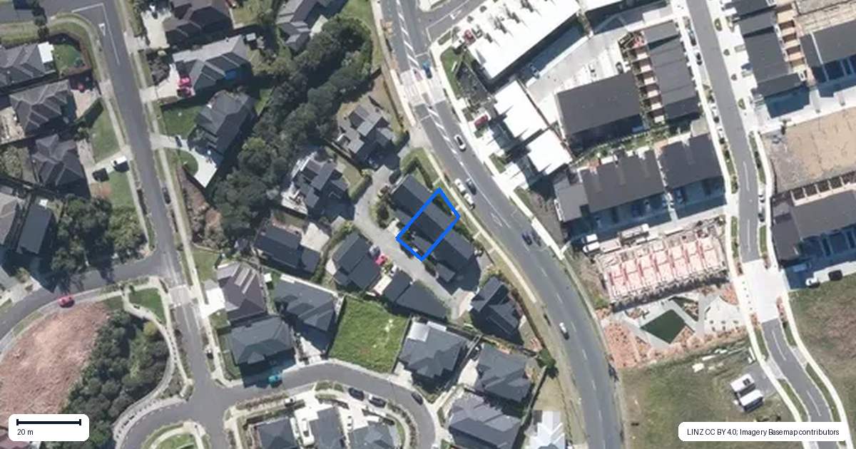 Property context map for 61B Westgate Drive, Massey, Auckland