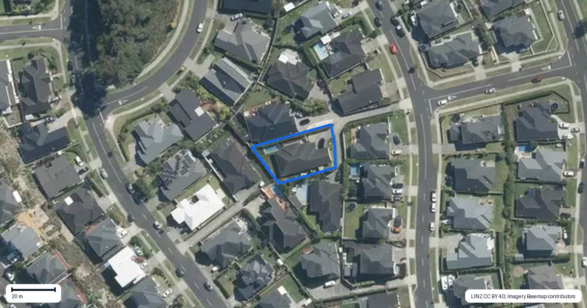 Property context map for 87 Harris Drive, Silverdale