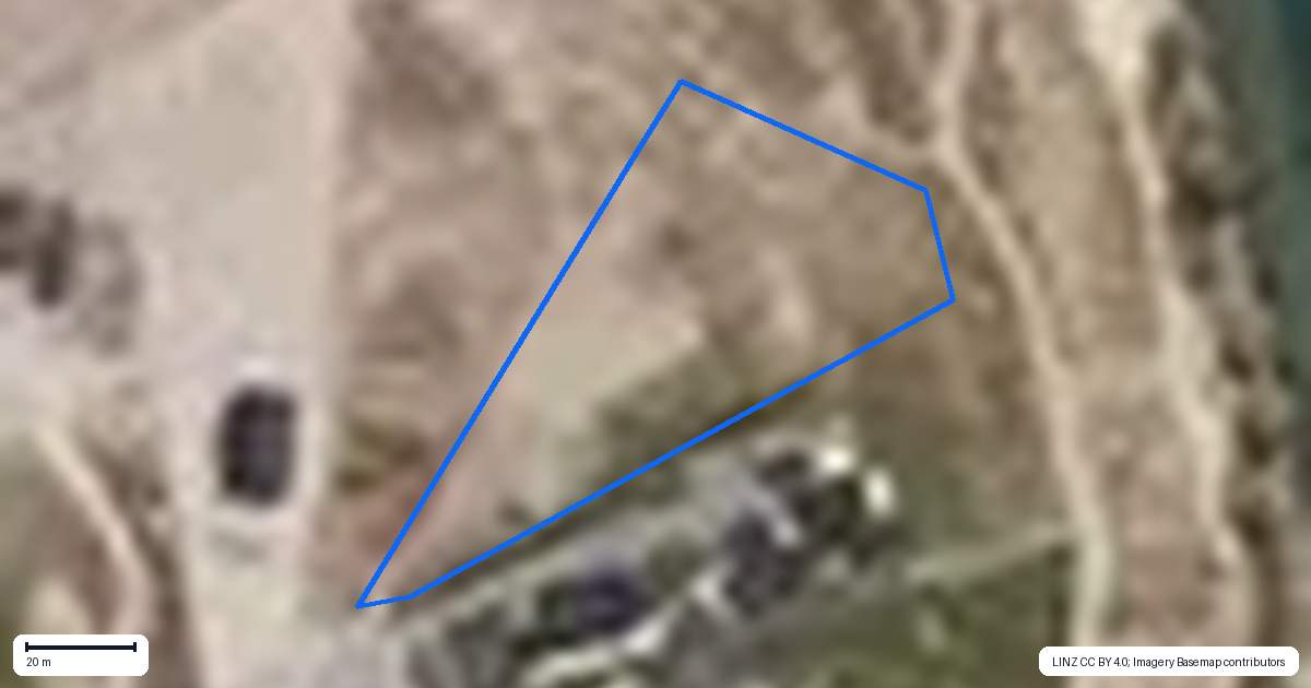 Property context map for 13 Stout Terrace, Cromwell