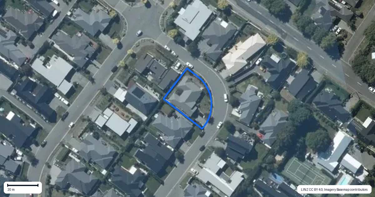 Property context map for 4 Florin Place, Prebbleton