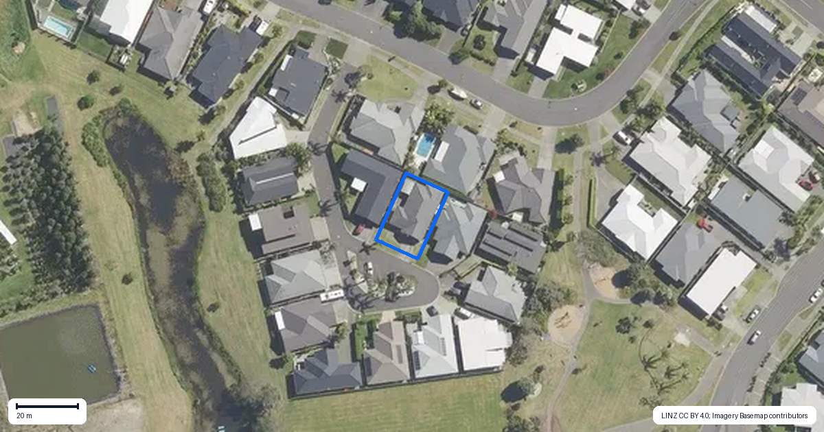 Property context map for 3 Celmisia Retreat, Papamoa Beach, Papamoa