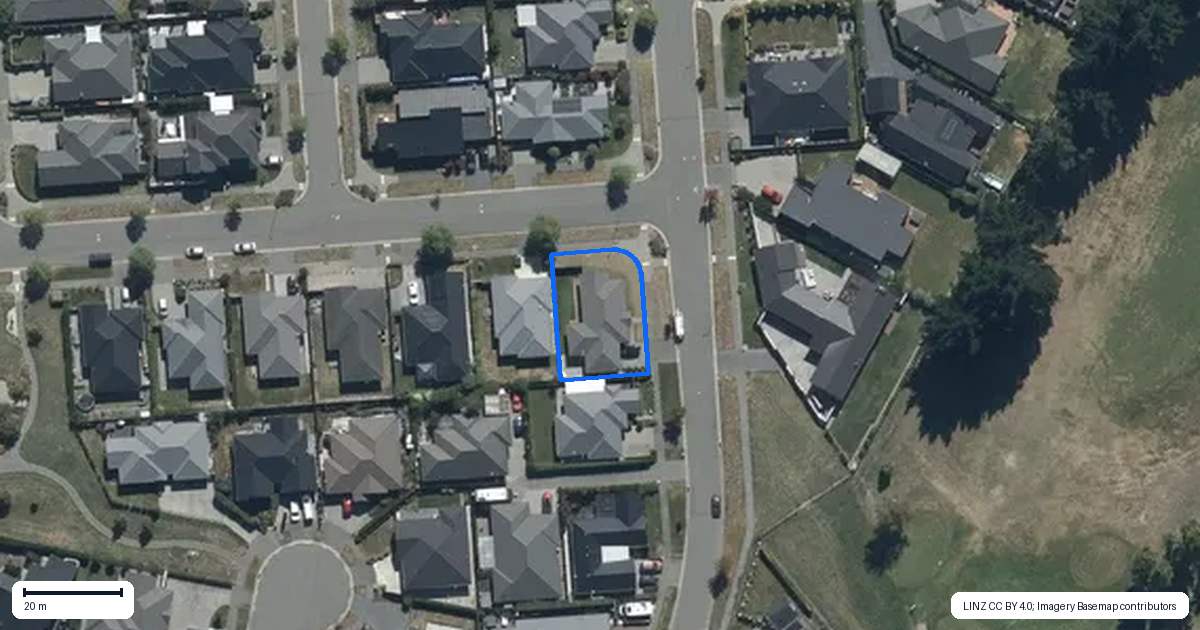 Property context map for 69 Ruapani Street, Marshland, Christchurch