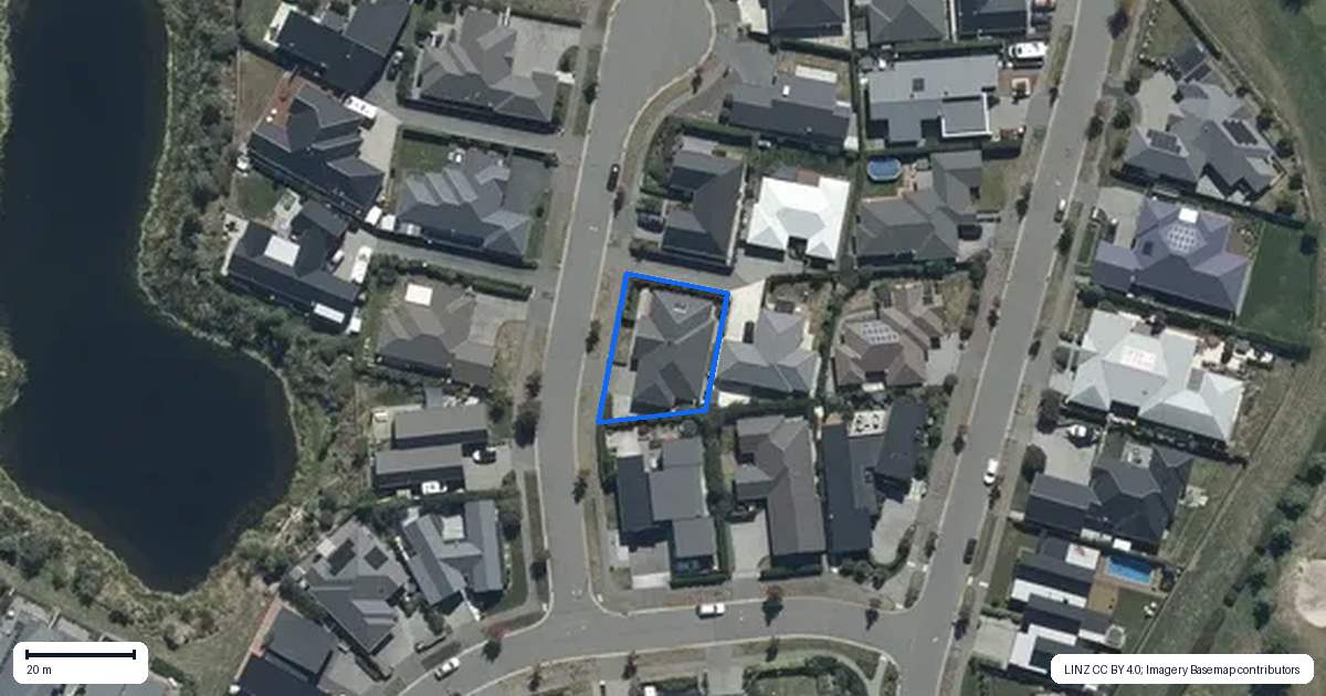 Property context map for 4 Polish Settlers Place, Marshland, Christchurch