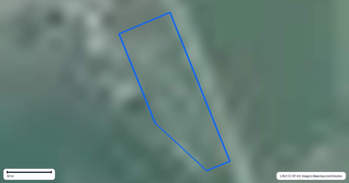 Property context map for 748 Hudsons Road, Motukarara, Tai Tapu