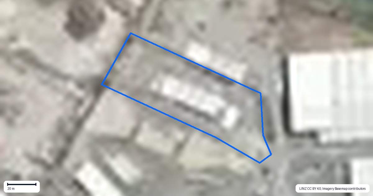 Property context map for 39 Johnston Way, Whakatu, Hastings