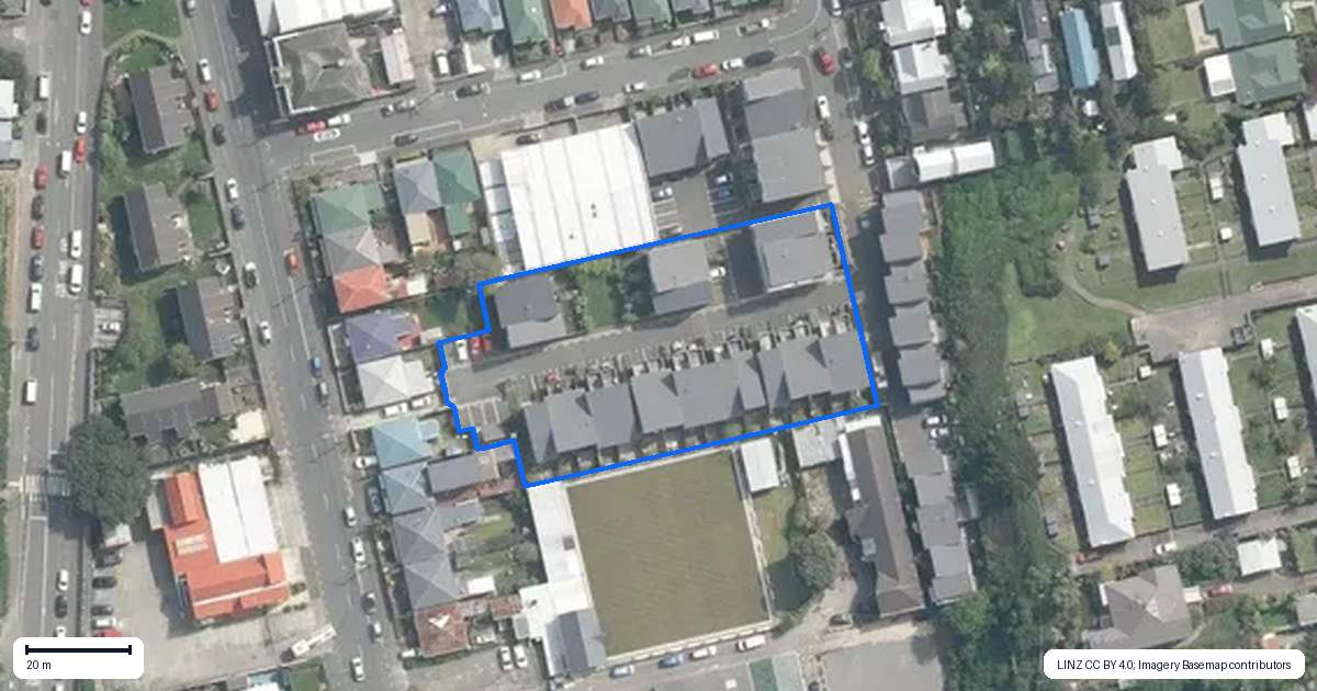 Property context map for 3/31 Princess Terrace, Newtown, Wellington