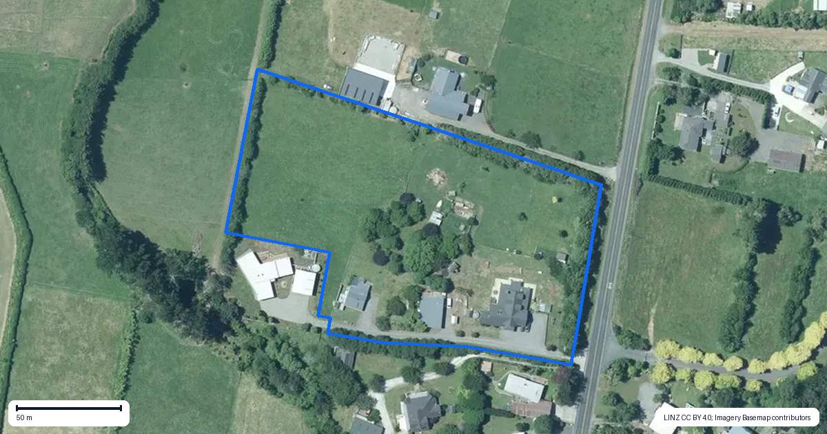 Property context map for 1248 Egmont Road, Egmont Village