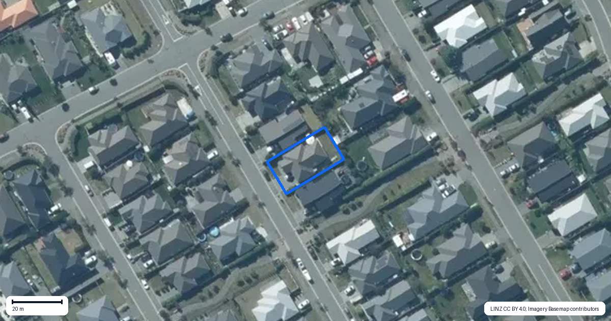 Property context map for 46 Chert Street, Rolleston
