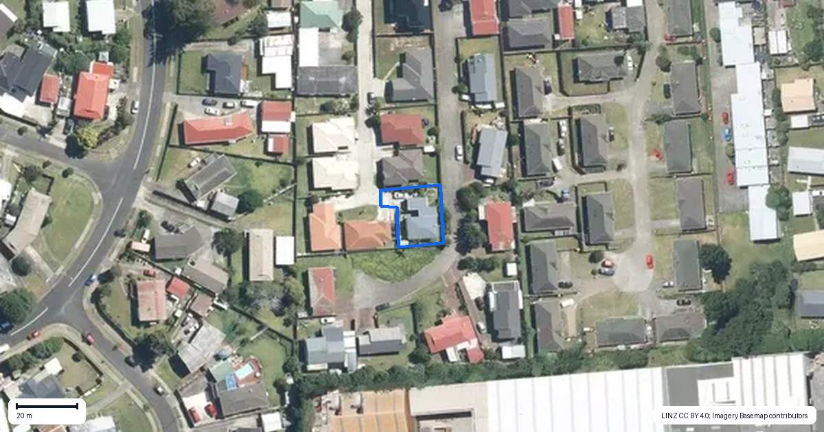 Property context map for 32D Gifford Road, Papatoetoe, Auckland