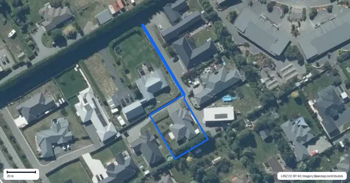 Property context map for 22 Carrick Place, Rolleston