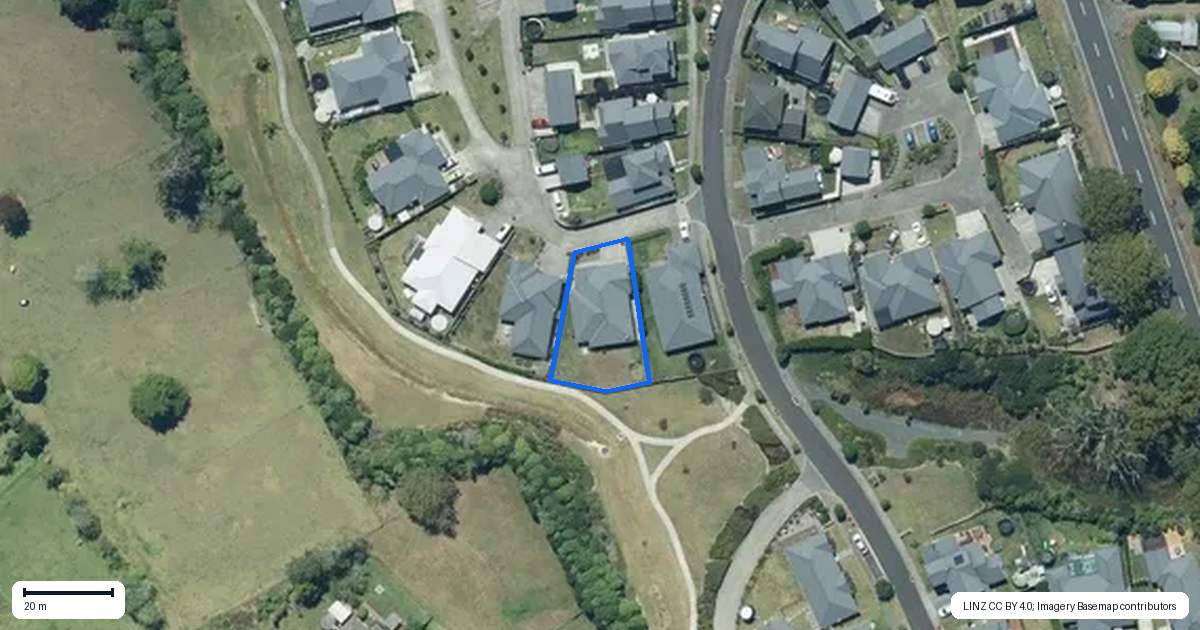 Property context map for 3 Magnolia Lane, Kaukapakapa
