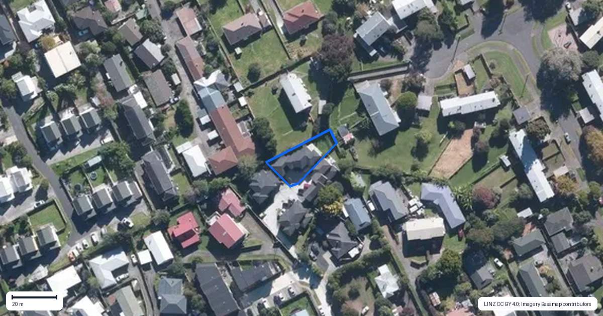 Property context map for 99C Canal Road, Avondale, Auckland