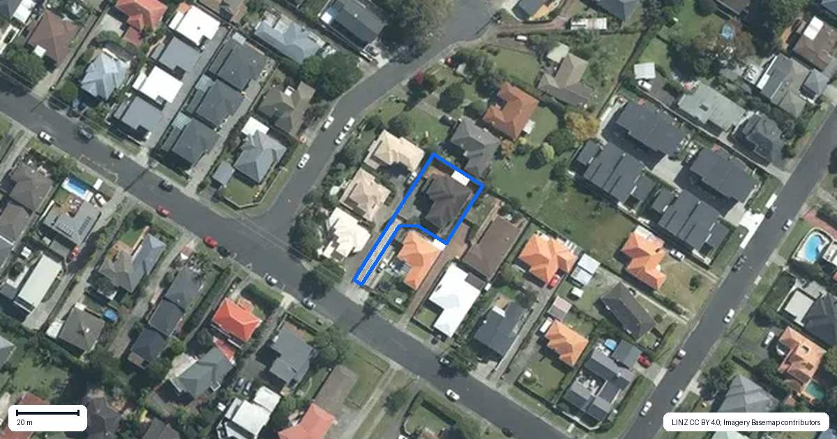 Property context map for 38A Francis Street, Hauraki, Auckland